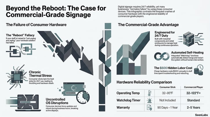 Your Signage Freezes Daily-Infograph