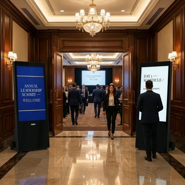 Corporate Event Portable Signage