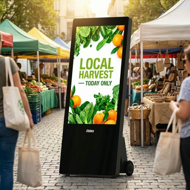 Battery Powered Pop-Up Retail