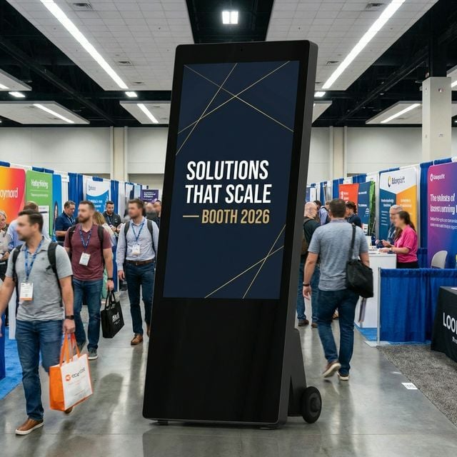 Trade Show Digital Signage