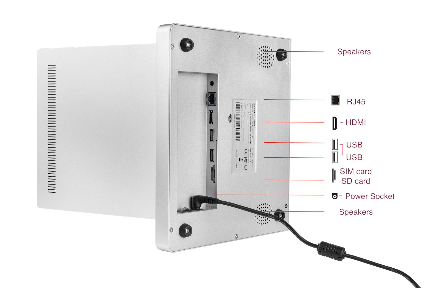 Digital Table-Tent content creation interface