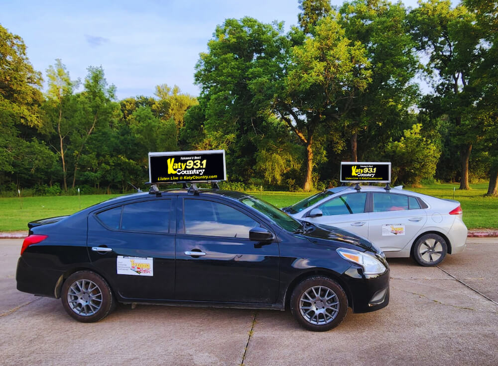 Real-world rooftop LED application