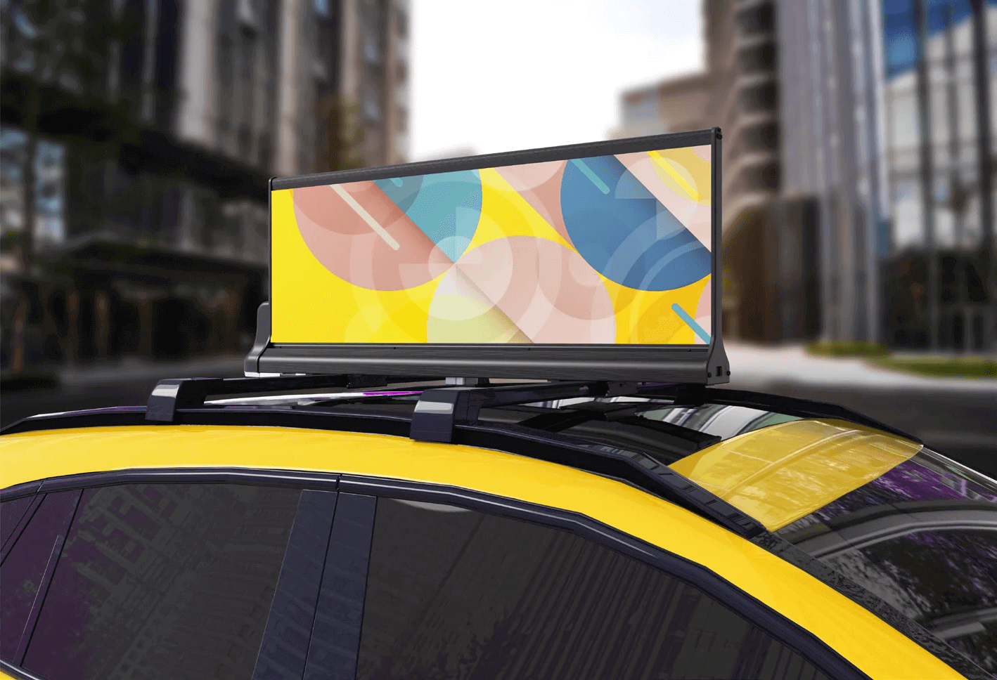 Rooftop LED Display Front View